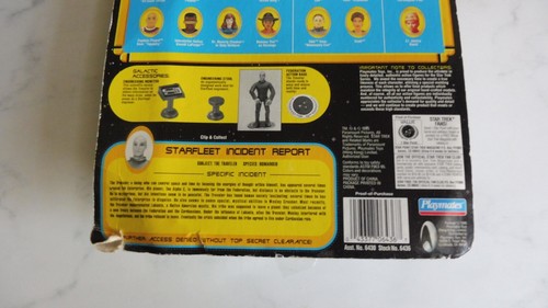 RARO DE COLECCIÓN NUEVO 1995 STAR TREK THE TRAVELER FIGURA DE ACCIÓN PLAYMATES ALIEN RARO - Imagen 10 de 12