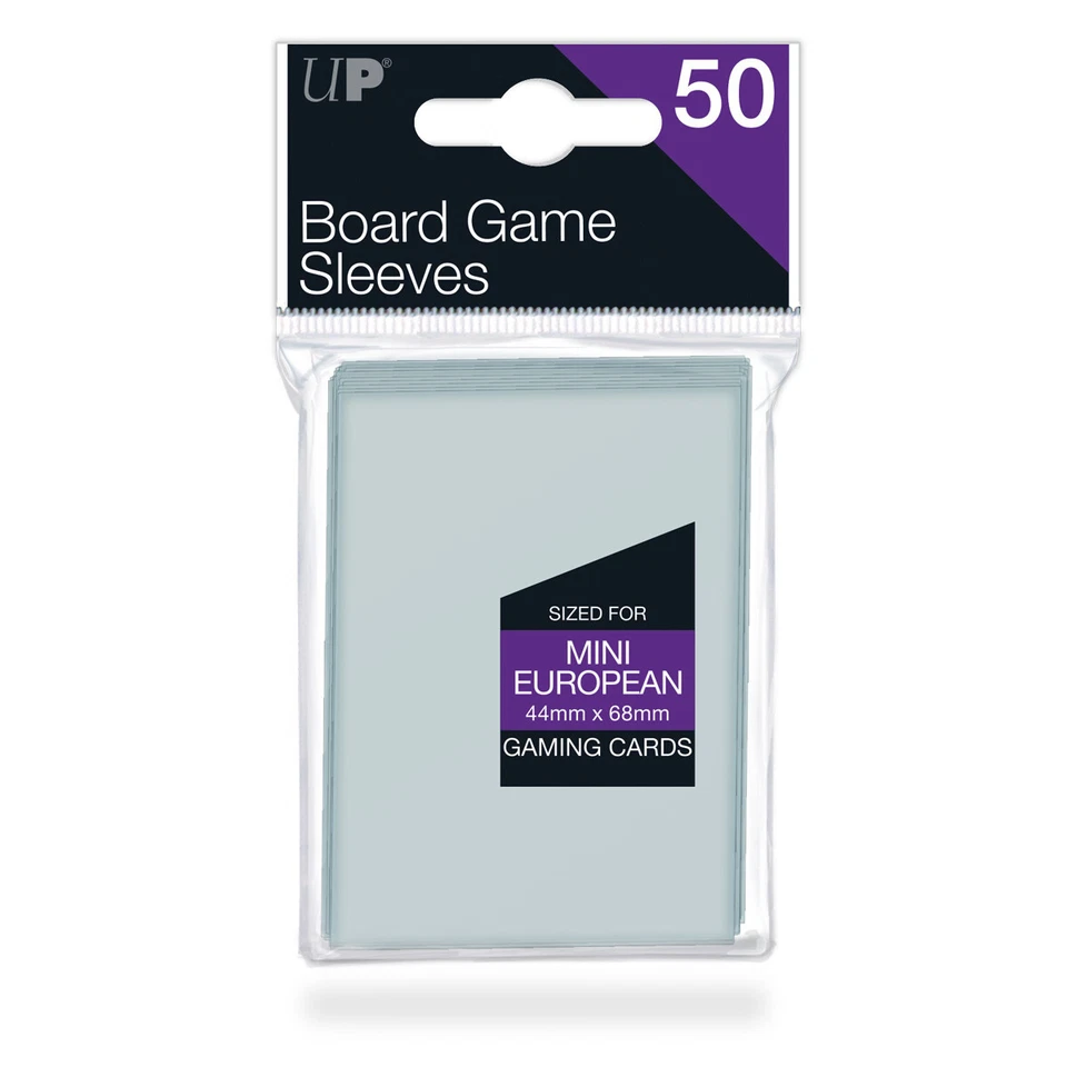 Ultra PRO - 50 Protèges Cartes "Board Game Sleeves" Mini European (44 x 68mm)