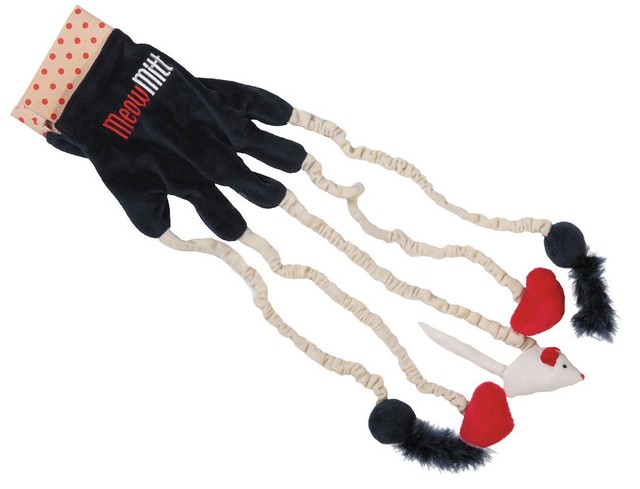 cat toy glove
