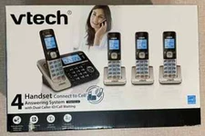 VTech DECT 6.0 Cordless Phone System 4-Handset Answering Connect to CELL