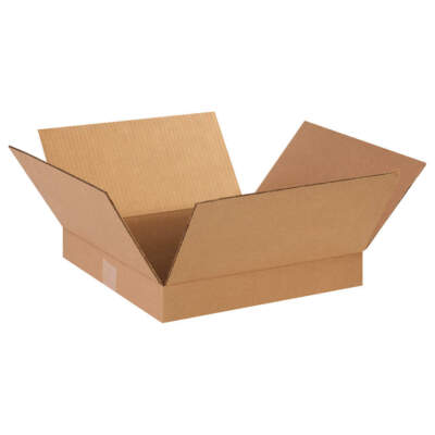 GRAINGER APPROVED 55VH08 PK 25 Shipping Box,14x14x2 in 55VH08