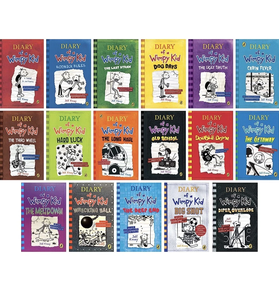 Diary Of A Wimpy Kid Books In Order