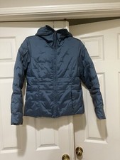 Esprit Cappotto Giacca Donna Trapuntato Puffer Blu Invernale Outdoor Taglia S