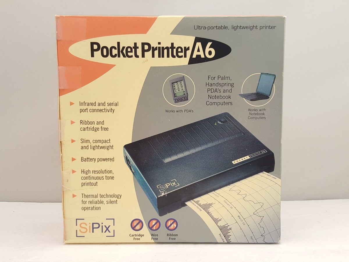 SIPIX Pocket Printer A6 | Ultra Portable & Lightweight Thermal