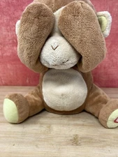 Peek A Boo Plush Monkey Animated Giggles Laughs Squeals Baby Voice WORKS Video