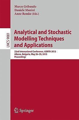 Lecture Notes in Computer Science Ser.: Analytical and Stochastic ...