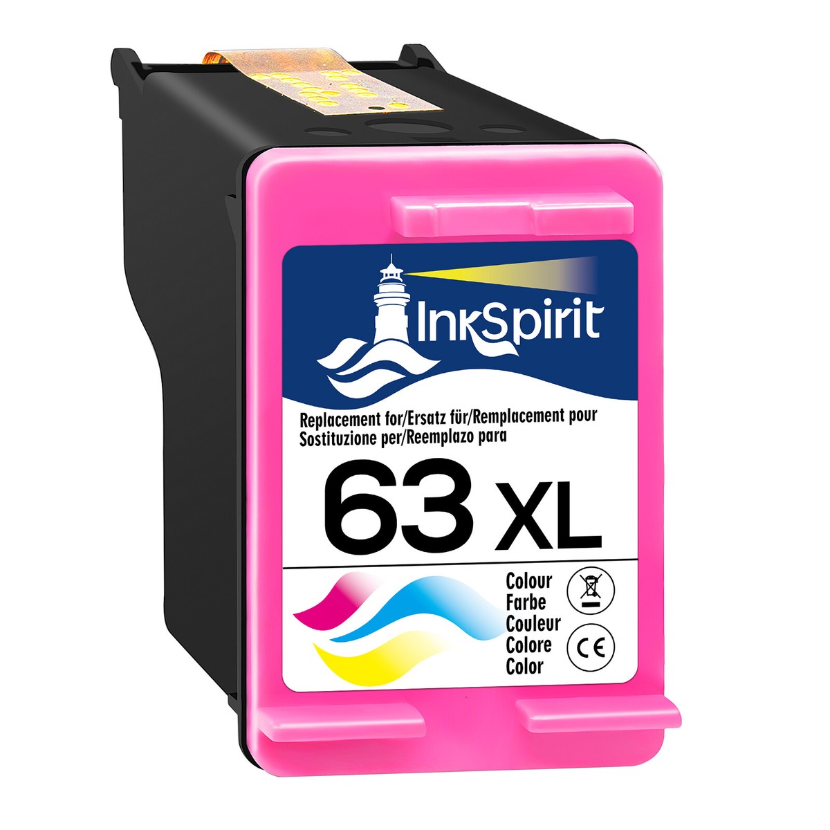 SIWANYS Cartuccia Di Inchiostro 63XL Compatibile Con La Cartuccia - Foto 6