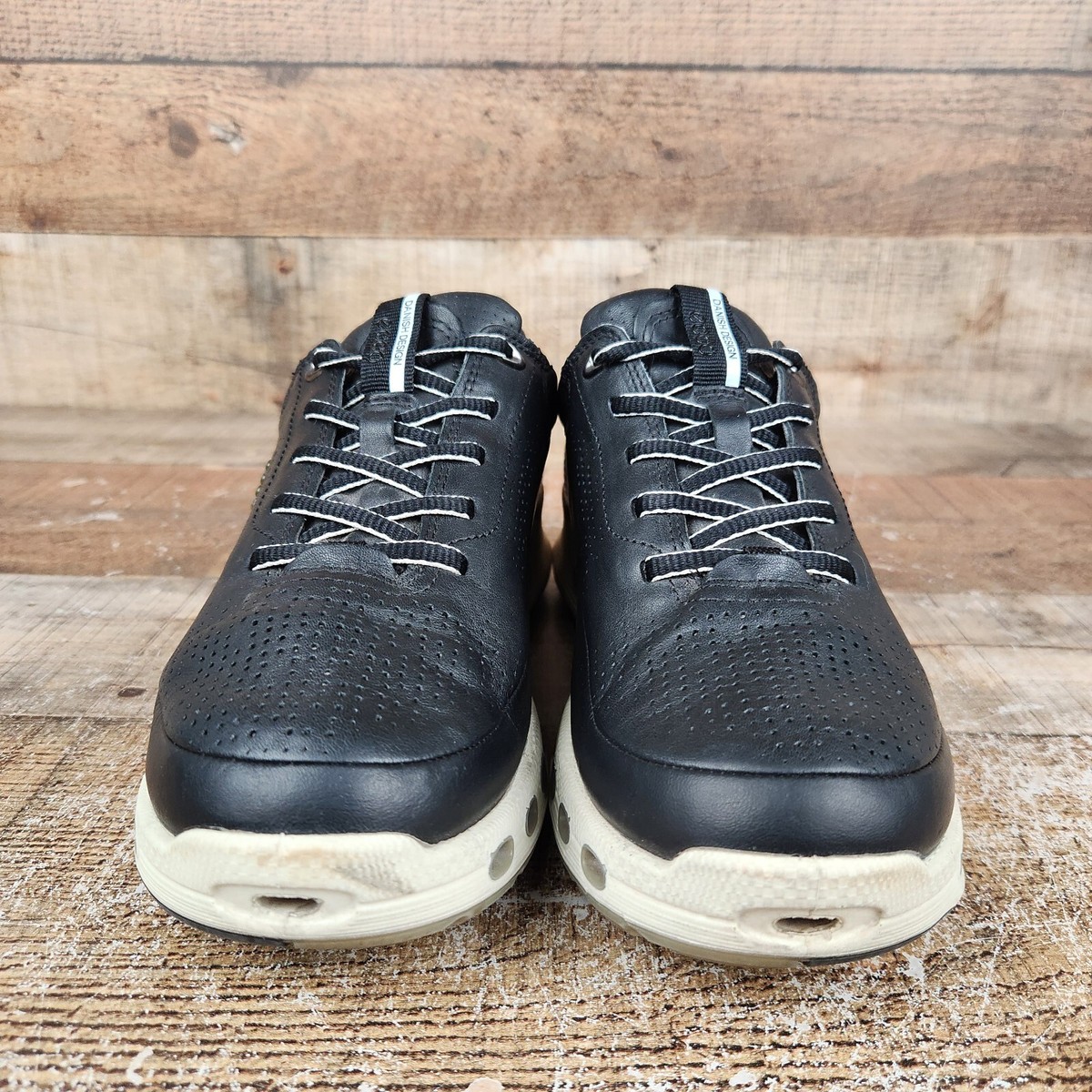 【美品】ecco Womens Cool 2.0 GTX GORE-TEX Ecco Cool 2.0 GTX Women's US 9 EU 40 Black Leather Walk