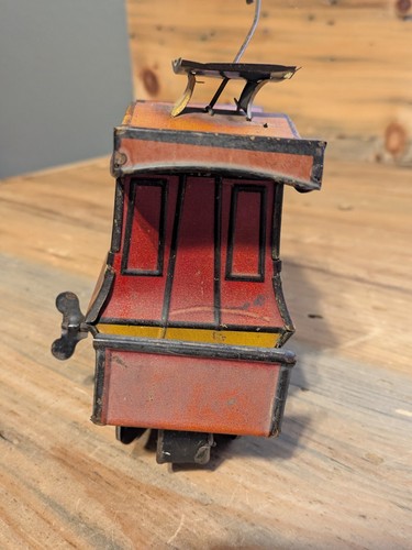 Vintage Toonerville Trolley Tin Wind-Up Toy 1922 Fontaine Fox As-is For Parts  - Picture 5 of 7