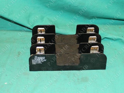 Gould Shawmut, 60658R, Fuse Block Holder Block 600V 60a NEW - Picture 2 of 3