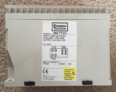 Crompton 256-TTVU-BLMS-DG 0/600v Input 0/10v Output