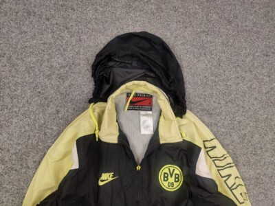 90s Nike Borussia Dortmund ウィンドブレーカー 90s Nike Borussia Dortmund Jacket (L) – Stocked Vintage