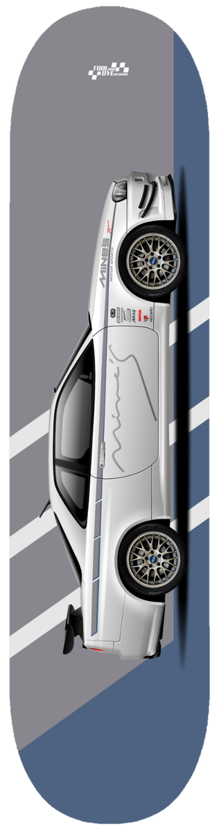 Car Art R34 GTR V-spec N1 Skateboard Deck 7-ply canadian hard rock