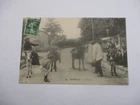 Old postcard Robinson broken down