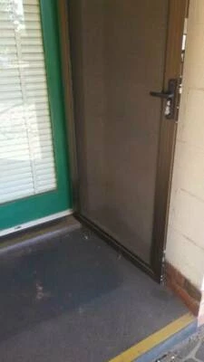 Cheap Security Screen Door W Lock Key Invisi Guard Make An