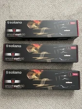 (Lot Of 3) Wholesale Solano SmoothCurl 450 1“ Digital ￼Professional Curling Iron