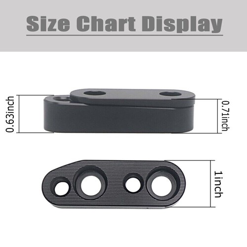 Adjustable Handlebar Risers Adapter For Honda Goldwing 1800 GL1800 2001-2017 - Picture 4 of 8