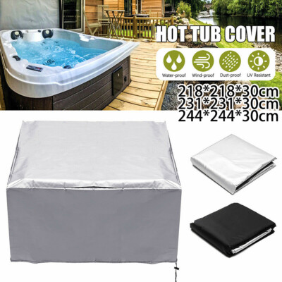 Hot Tub Spa Cover Cap Guard Waterproof Dust Protector Harsh