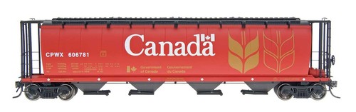 INTERMOUNTAIN HO 4 BAHÍAS CILINDRO. HOPPER ROJO CANADA-CPWX #606601 PN 45102156 | Zustand: New