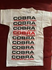 True Vintage 1965 World Champion 'Cobra' CARROLL Shelby American T-shirt Ford S