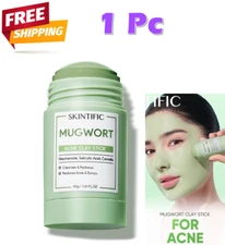 SKINTIFIC Mugwort Acne Clay Mask Stick 40g