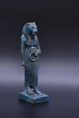 Rare Ancient Egyptian Antiquities Egyptian Statue Goddess Power Sekhmet Egypt BC