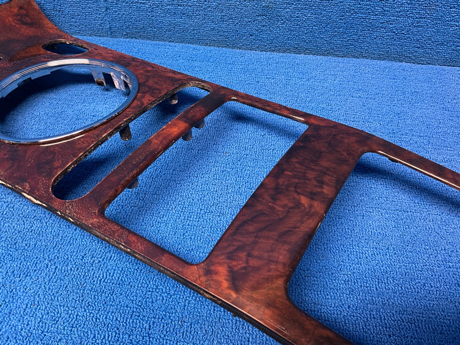 2006-2010 BENTLEY CONTINENTAL GTC FRONT CENTER CONSOLE WOOD PANEL BEZEL TRIM OEM