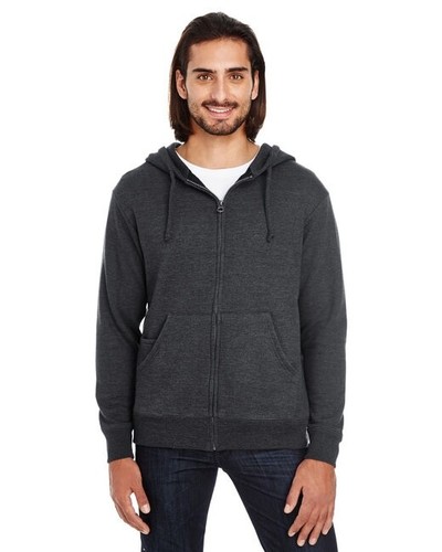 Threadfast Apparel Unisex Triblend French Terry Full-Zip - Picture 2 of 31