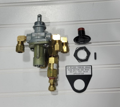Bendix Dash Control Module Parking Brake Air Valve Assembly Push Pull ...