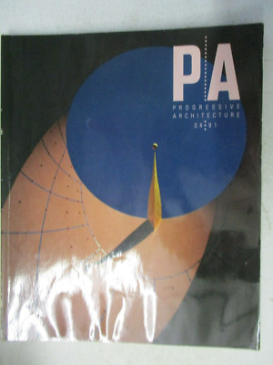 PROGRESSIVE ARCHITECTURE MAGAZINE APRIL 1991 SANT JORDI SPORTS HALL BARCELONA