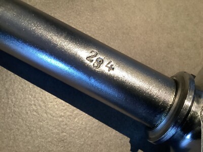 Fourche EBR RACING chromée réglable pour PEUGEOT 103 SPX, MVX, CLIP
