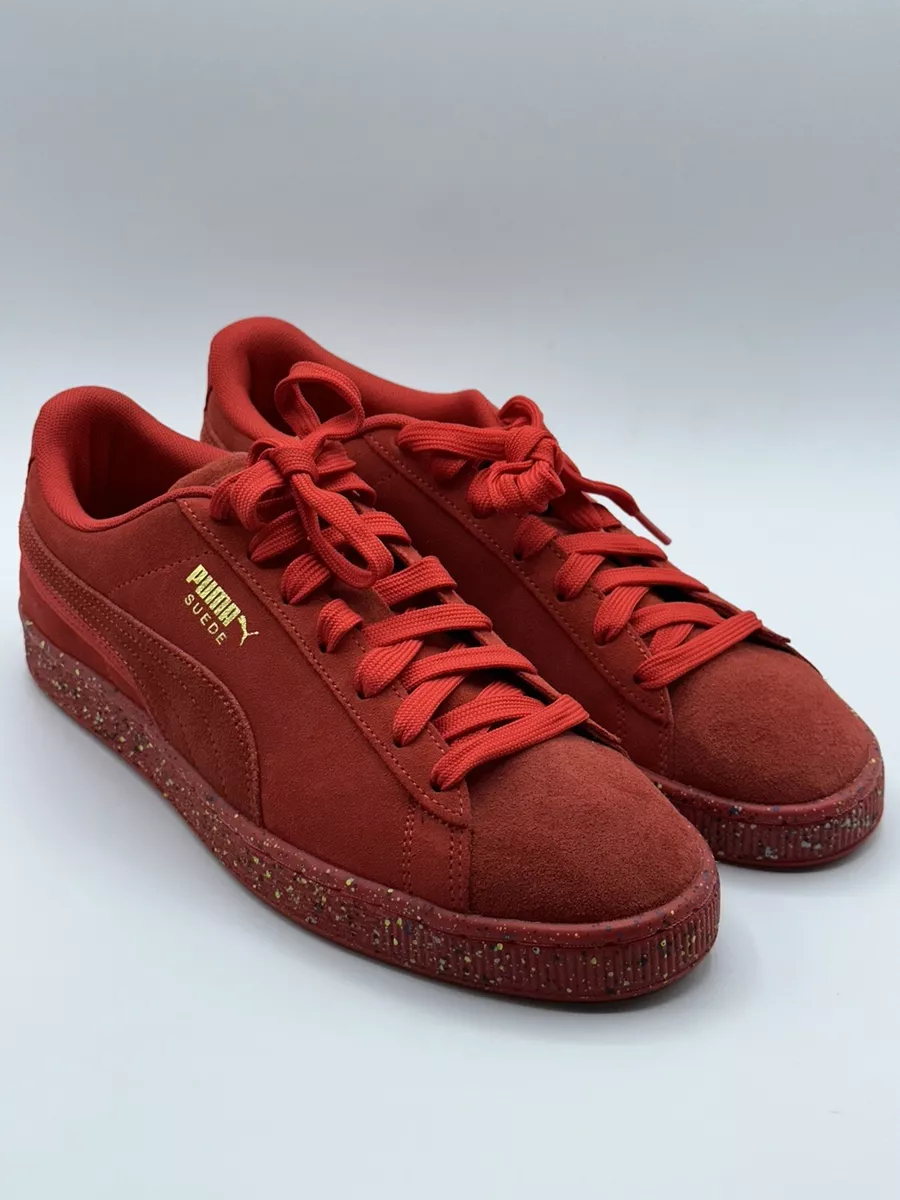 Red and brown pumas hotsell