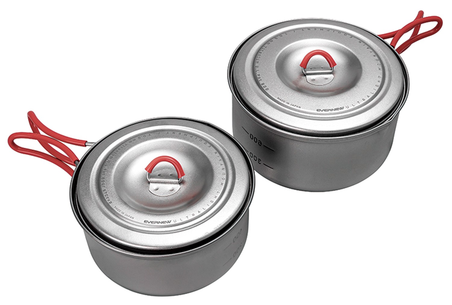 Evernew Titanium Ul Pot Set - Легкий и прочный набор для кемпинга и пешего туризма 23290₽