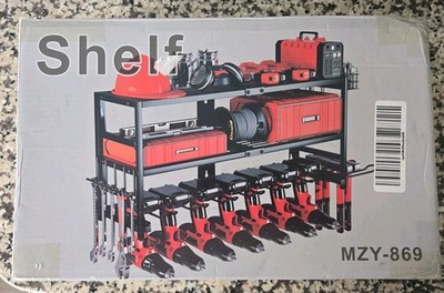 Power Tool Organizer Holder - Wall Mount Style for Power Tool Drill,  Heavy Duty