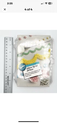 Wilton Deluxe Tip Set 28 Stück Tortendekoration Kit Basic & Specialty Tips NEU - Bild 4 von 4