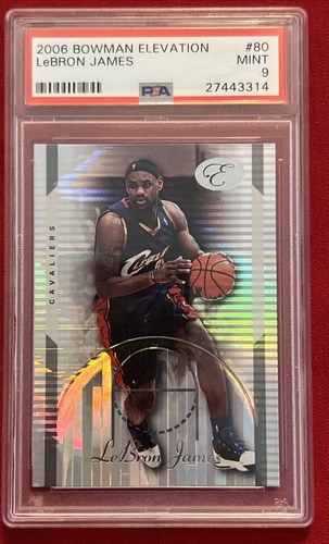 2006 Bowman Elevation LeBron James #80 PSA 9 - Picture 1 of 10