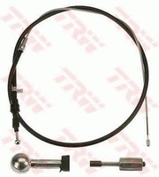 2X Seilzug Feststellbremse Hinten Links Rechts TRW GCH2659 FÜR Audi Seat Skoda