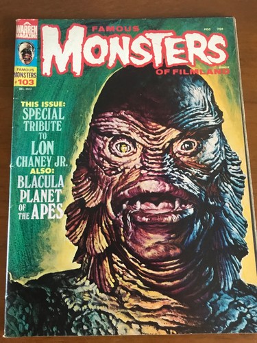 Berühmte Monster von Filmland 1973 - Dezemberausgabe - Kreatur/Schwarze Lagune