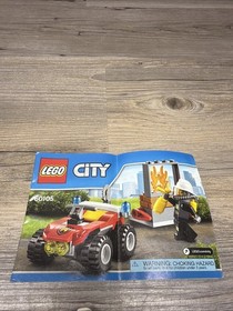 LEGO CITY 60105 Figure And Manual Only !!!!