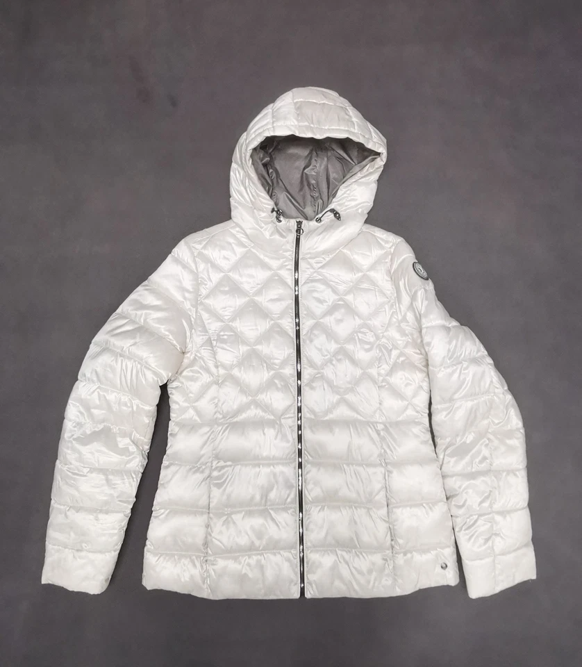 S. Oliver Damenjacke, weiß-silbrig, Gr. 38/40