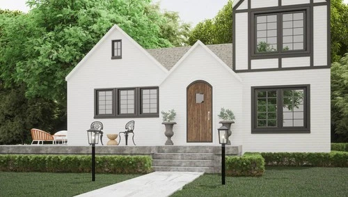 Quoizel Stoneleigh 22" High Mottled Black Outdoor Post Mount Light - Picture 5 of 5