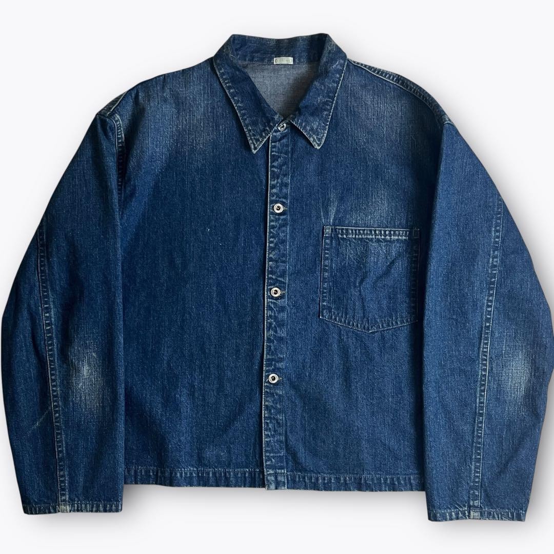 ジャケット・アウター 25ss A.PRESSE US NAVY Denim Jacket L A.PRESSE 25SS US NAVY Denim Jacket – Vintage Concept Store