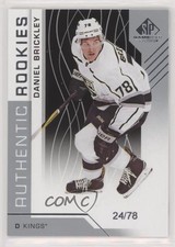 2018-19 Upper Deck SP Game Used Authentic Rookies 24/78 Daniel Brickley #104 3vx