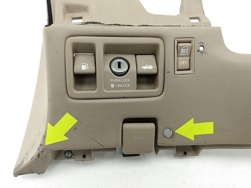 Lexus SC400 SC300 Driver Left Front Dash Knee Bolster Trim Tan Fits 1992-2000 92 - Picture 3 of 12
