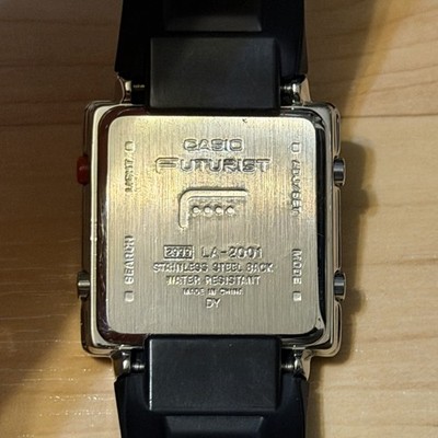 Casio Futurist LA-2001-1A Vintage Digital Watch 2999 Mod Red