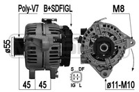 Messmer Lichtmaschine Generator 100A 14V FüR Toyota Avensis Station Wagon 2.0