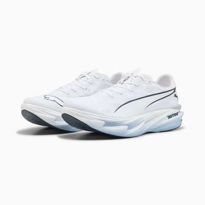 PUMA Deviate Nitro Elite 4 312127-09 White-Chambray Blue-Persian Blue