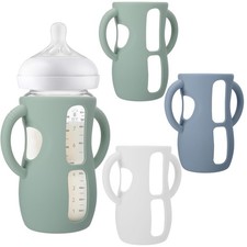 3 Pack Silicone Sleeves for Avent Natural Glass Baby Bottles