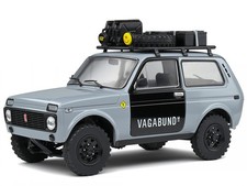 Lada Niva 1980 grey Offraod VLADA diecast model car S1807302 Solido 1:18