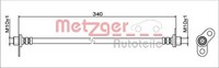 Metzger Bremsschlauch Hinterachse, Innen, Links FüR Mitsubishi